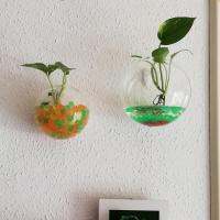 ติดผนังใหม่ถังชามแขวนTerrarium Hydroponicแจกันห้องนั่งเล่นตกแต่งผนัง Z1Q8