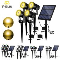 3000K/6000K/RGB Solar LED Light Outdoor Solar Spotlight Solar Garden Light Outdoor IP65 Waterproof Solar Power Light Wall Light Outdoor Lighting