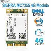 Sierra Wireless รุ่น Air PRIME MC7355 Mini Pcie Lte/hspa + GPS 100Mbps DW5808 1N1FY โมดูล4G 1Xrtt EVDO Rev สำหรับ1900/2100/850/70