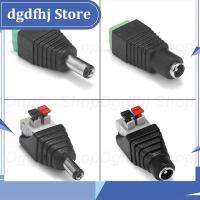 Dgdfhj Shop Male Female DC Connector 2.1mm X 5.5mm Power Plug Adapter for CCTV Cameras LED Strip Light