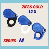 กล้องส่องพระ Ziess Gold 12x บอดี้พลาสติก Series M ขยาย 12 เท่า BLUE SERIES