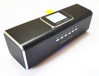 Display Digital Music Angel Original MAUK5B LCD Screen Active Audio FM USB Portable Mini Speaker with SD/TF MP3 Player