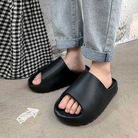 COD Hot Women House Slides Bathroom Slippers Soft Sole  Non-slip Men Slides Unisex Flip Flops Indoor Outdoor Platform Home S