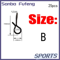 Sanba 25ชิ้นเหยื่อฟลายฟิชชิ่ง,เหยื่อล่อแมลงวันสแตนเลสตกปลาล็อค