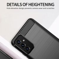 ◕☑ For Samsung Galaxy M52 5G Case Carbon Fiber Shockproof Case For Galaxy M52 5G Cover for Galaxy M22 M32 A03 A13 A33 A53 A72 A03S