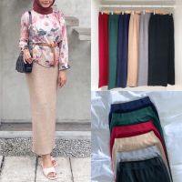 COD ✎卐۩ qafh47 JQYW Pencil Skirt❤/Ready stock❤/High quality❤/Long skirt❤/Pencil skirt❤/Knitted skirt❤/Maxi skirt