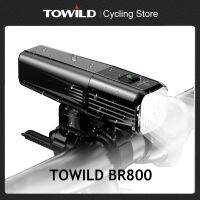 ❃☑ TOWILD BR800 Bike Light with Tail Light USB Rechargeable LED MTB Front Lamp Headlight Aluminum Flashlight Bicycle Light