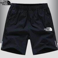 THE NORTH FACE Shorts กางเกงพื้นที่กว้างสำหรับผู้ชายห้านาทีหลวมๆของผู้ชาย,กางเกงชายหาดผู้ชายกางเกงแห้งเร็วเร็วระบายอากาศได้ดีใส่วิ่งออกกำลังกายสันทนาการ