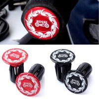 [COD] Aluminum alloy handlebar plug dead fly road folding bicycle two-color aluminum accessories