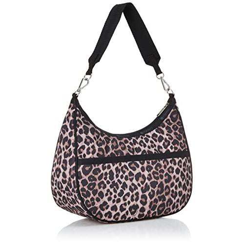 lesportsac-กระเป๋าสะพายไหล่-n-s-conv-hobo-3753ผู้หญิง-toney-เสือดาว