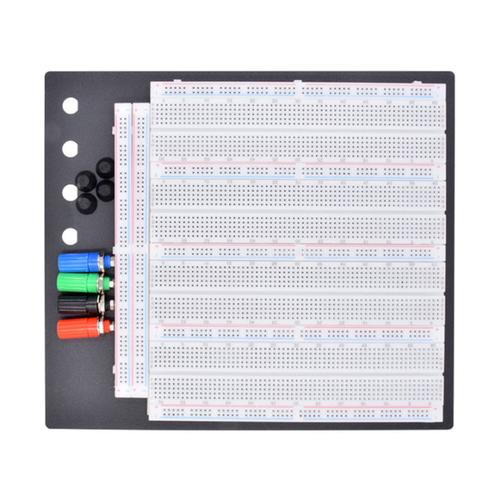 จุดเชื่อมต่อแผงวงจรไม่มีบัดกรี-breadboard-3220ทดสอบวงจร