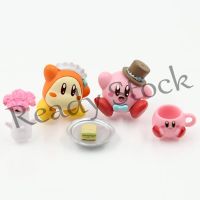 【hot sale】 ☼ B09 5Pcs/Set Takara Tomy Game Kirbys Dream Land Waddle Dee Cartoon Kirby Q Version Mini Cake Decoration PVC Action Figures Model Dolls Toys Kids Gifts