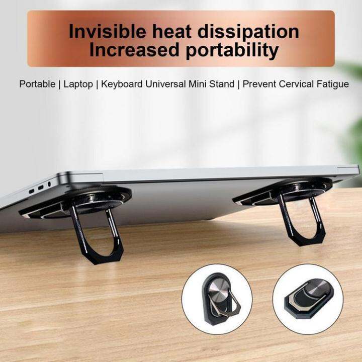 metal-foldable-laptop-stand-non-slip-base-bracket-support-for-pc-laptops-mini-cooling-stand-feet-portable-folding-support-frame-robust