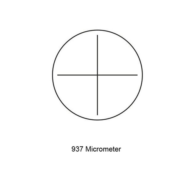 937-crosshair-graticule-value-cruciform-plate-external-internal-micrometer-graticule-microscope-reticle
