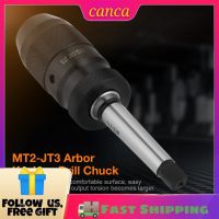 【 Ready Stock MT2-JT3 Lathe Self Keyless 45# Steel Taper Capacity Drill Arbor Chuck with 1-16mm Tighten