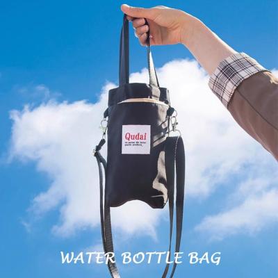 Water Bottle Bag Carrier Portable Water Cup Diagonal Bag Multifunctional Water Cross Bag Storage Cup Q7M2