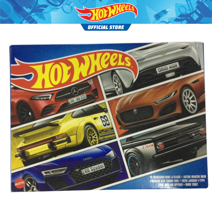 Hot Wheels European Car Culture 6 Multi Pack Toys for Boys ages 3 years