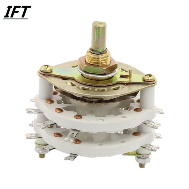 4p3t-4-pole-3-position-2-deck-band-channel-rotary-switch-selector