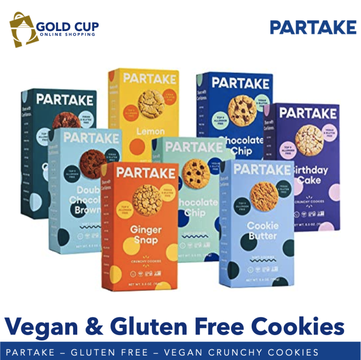Partake Vegan & Gluten Free Cookies Lazada PH
