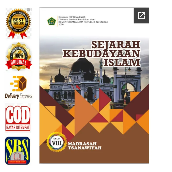 Buku SEJARAH KEBUDAYAAN ISLAM Madrasah Tsanawiyah/MTS Kls 8 Direktorat ...