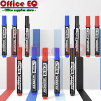 ปากกาเคมี ปากกา Permanent Marker หัวกลม 1 หัว ปากกาเคมีเขียนซองพลาสติก สีดำ สีน้ำเงิน สีแดง ปากกาเมจิก กันน้ำ พร้อมส่ง