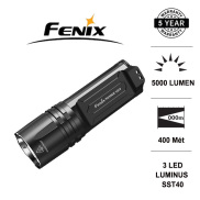 Đèn pin FENIX TK35UE V2.0 độ sáng 5000 lumen chiếu xa 400m 3 LED Luminus