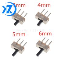 20Pcs SS12D00 Interruptor on-off mini Slide Switch 3pin 1P2T 2 Position High quality toggle switch Handle length:3MM/4MM/5MM/6MM