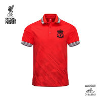 เสื้อโปโลแขนสั้น ผ้าโพลี  Liverpool รุ่น LFC-PHG014OR