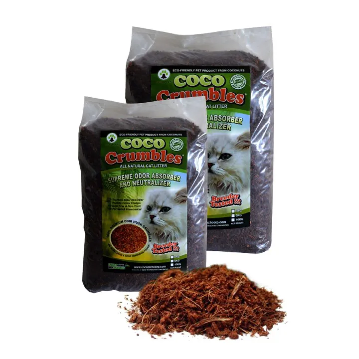 Coco Crumble Organic Coconut Cat Litter (3kgs)M4s Lazada PH