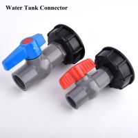 ✓✲♣ 1/2 quot; 3/4 quot; Water Tank Connectors Aquarium Fish Tank Pool Joint Pipe Drain Connector Valve Water Pipe Drainage Fittings DIY Tools