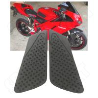 STA เหมาะสำหรับ Ducati 1198 1098 EVO 848 1100 1100S Streetfighter แผ่นถังน้ำมันมอเตอร์ไซค์ด้านข้างยึดที่หัวเข่าสติกเกอร์กันลื่นแผ่นจับ