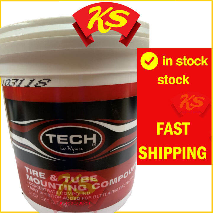 TECH Tire & Tube Mounting Compound 3.7kg Tyre Mounting Compound 722