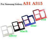 Untuk A31 Samsung Galaxy A315F A41 A415F Kad สล็อตซิม Pemegang Doket Pembaca Kad Sim