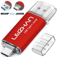 LEIZHAN Type-C Flash Drive Photo Stick 128GB 64GB 32GB 16GB USB 3.0 Pendrive Tipo C Memory Storage USB Key 256GB