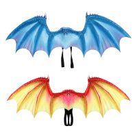 【LZ】☞  Halloween Dragon Wing Cosplay Costume para Crianças Dinossauros 3D Vestir-se Natal Performance de Palco Festa Carnaval Decoração