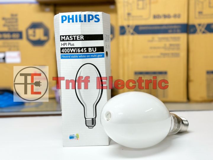 philips-หลอดเมทัลฮาไลด์-hpi-plus-bu-400w-645-e40