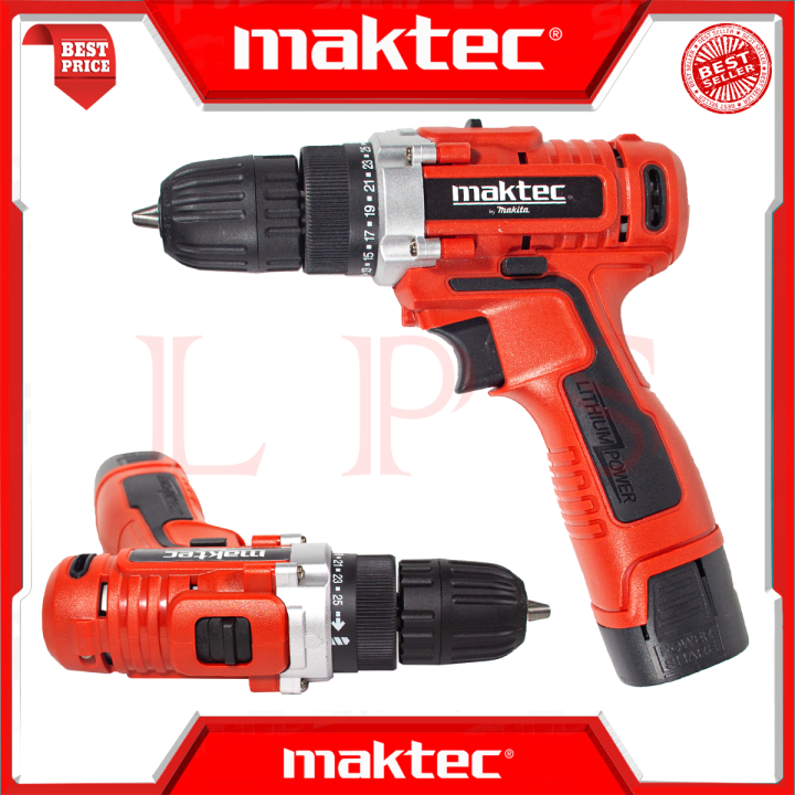 maktec-cordless-drill-สว่านไร้สาย-สว่านขันน็อต-สว่าน-สว่านไฟฟ้าไร้สาย-รุ่น-159v-งานไต้หวัน-aaa-การันตี