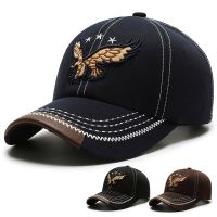 Fashion Eagle Embroidered Mens Hat 2023 New Outdoor Golf Caps Women Men Sports Snapback Breathable Cotton Baseball Cap Sun Hats