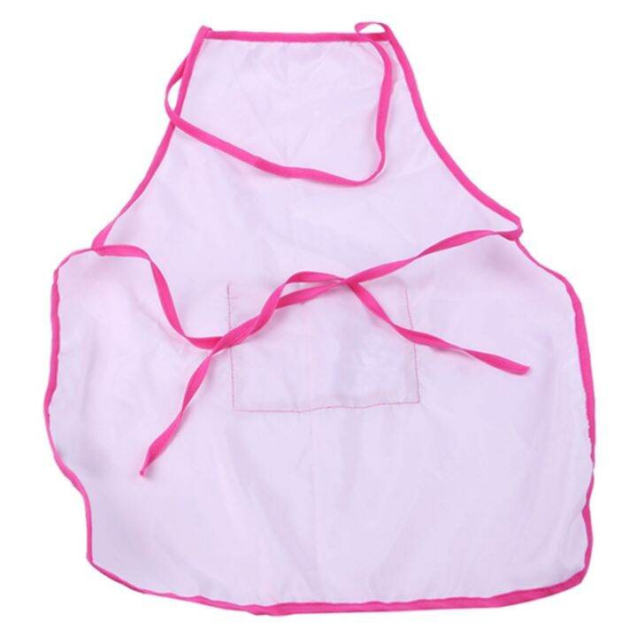 childs-kids-chef-hat-apron-cooking-baking-boy-girl-junior-gift-pink