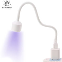 โคมไฟแต่งเล็บ USB LED UV 6W แบบพกพาไฟประสานอุปกรณ์ทำสีเล็บมินิเล็บแห้งแบบ USB