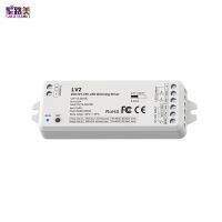 ┋▣ 10Ax2CH 12V-36VDC 0/1-10V CV Dimming Driver LV2 24V CCT Dimmer PWM Constant Voltage For Dual Color temperature LED Strip Lights