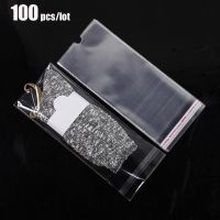 100Pcs/lot Opp Transparent Packaging Plastic Package Bags Self Adhesive Seal Storage bag for socks storage Gift bags