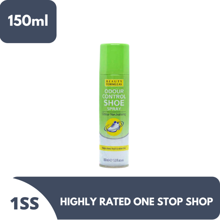 Beauty Formulas Odour Control Shoe Spray 150ml Lazada PH