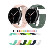 Soft Silicone Band Replacement Strap for Huami Amazfit GTR 42mm 47mm GTR2 GTR 2e GTR 3 Pro 【BYUE】