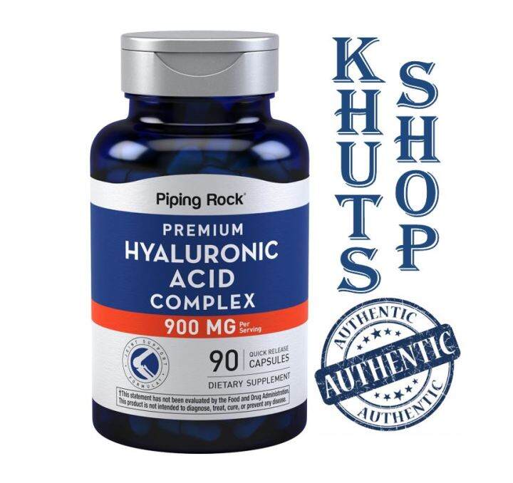 Hyaluronic Acid Complex 900 mg 90 Capsules, Piping Rock Lazada PH