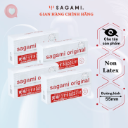 Combo 4 hộp Bao cao su Sagami Original 0.02