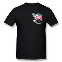 est Design Hot Sale Mens T-shirt Kirby T-shirt Round Neck Organic Cotton short sleeve men tee black