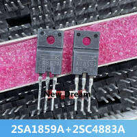 2คู่ (2Pcs A1859A + 2Pcs C4883A) ยี่ห้อใหม่นำเข้า Sanken 2SA1859A 2SC44883A A1859 C4883