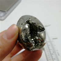 1 pc Hot natural pyrite mineral stone popular fools gold crystal cluster egg for decoration