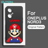 Guyon เคสนิ่มสำหรับ  เสค OnePlus Nord 3 Nord2 Ace 2V 9 Pro 9R 8T 8 Pro เคสนิ่มลายดีไซน์ดั้งเดิมซิลิโคนเหลวกันกระแทก